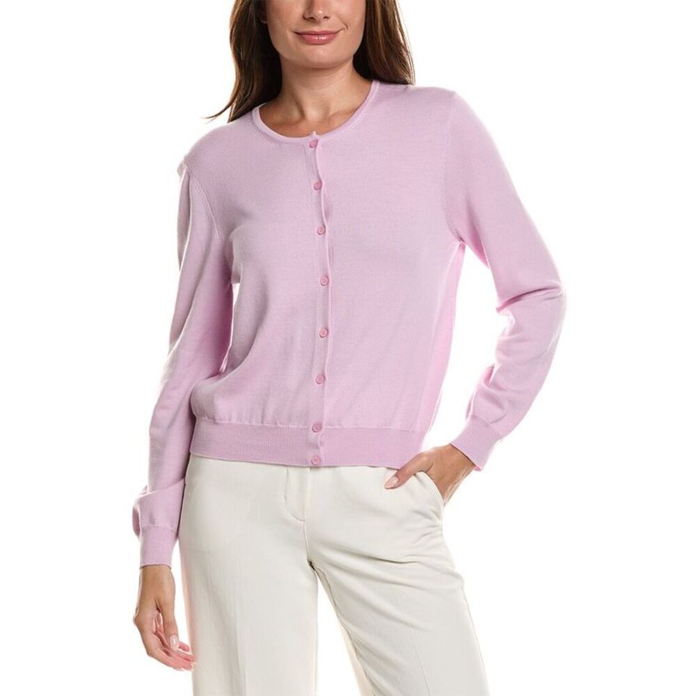 Oscar De La Renta Womens  Wool Cardigan